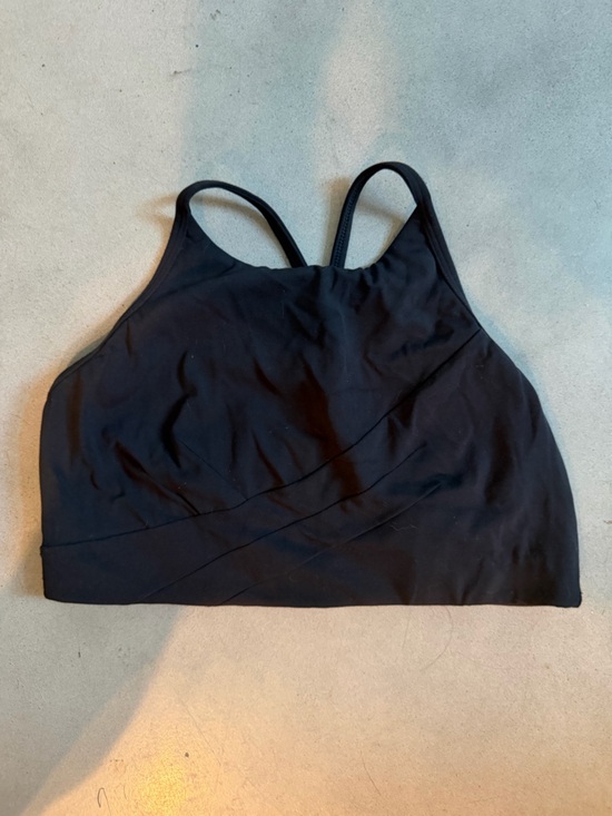 lululemon athletica Other - Lululemon High Neck Racerback Sports Bra Black Size 10 - Low Impact Yoga